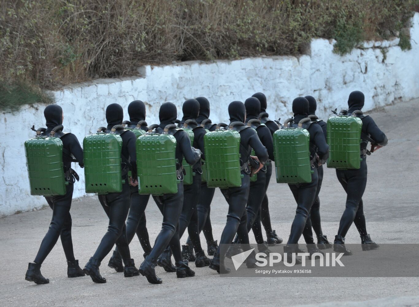 Black Sea fleet drills in Sevastopol