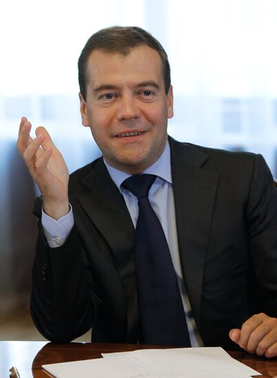 Dmitry Medvedev meets with heads of trade unions
