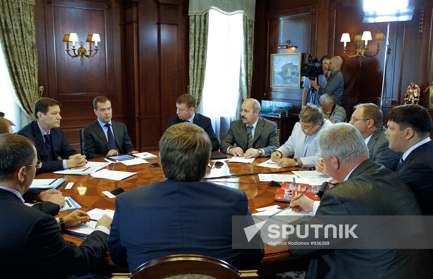 Dmitry Medvedev meets with heads of trade unions