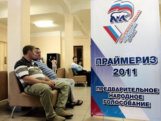 Duma primaries get underway