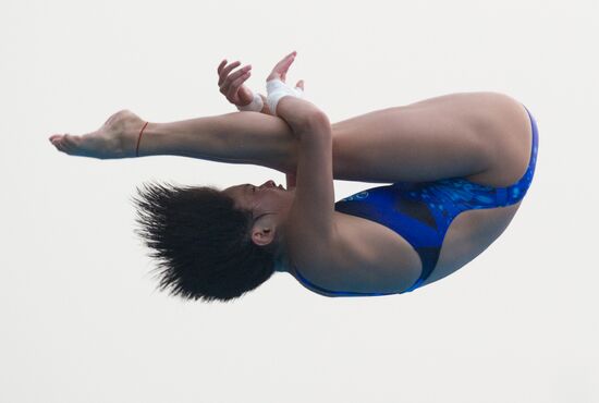 China's Chen Ruolin wins gold in 10 m diving