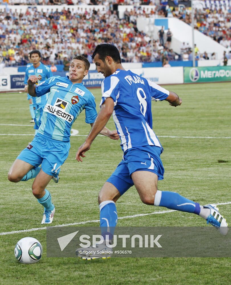 Russian Football Premier League. Volga vs. CSKA