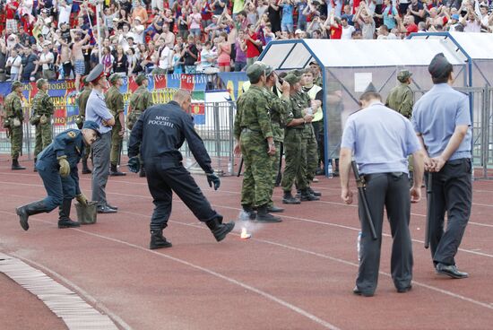 Football. Russian Premier League. Volga vs. CSKA