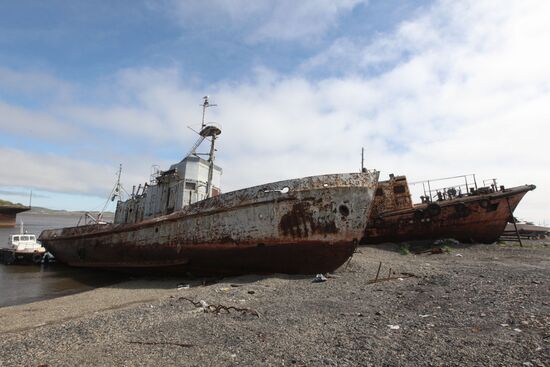 Russian towns. Anadyr