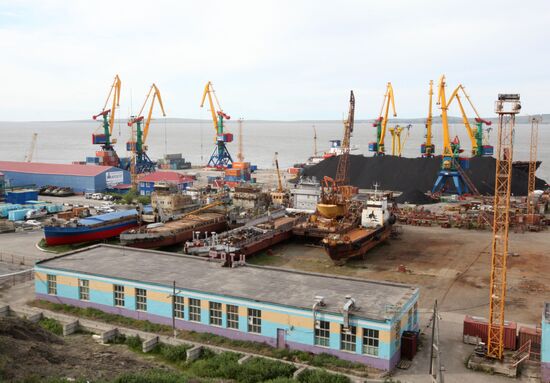 Russian towns. Anadyr