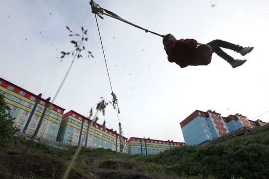 Russian towns. Anadyr