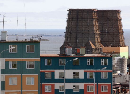 Russian towns. Anadyr