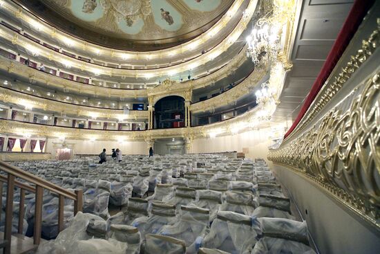 Bolshoi Theater reconstruction and restoration accomplished