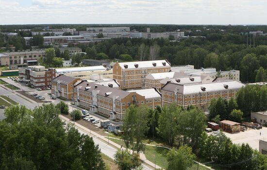 Akademgorodok's technology park construction site
