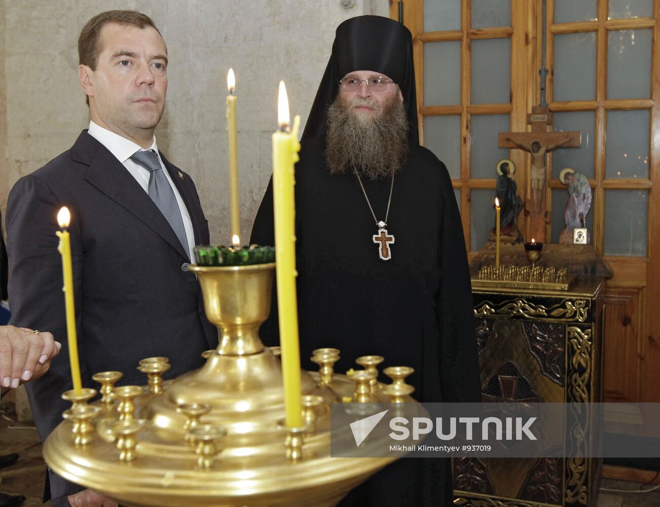 President Medvedev on a working visit to Vladimir