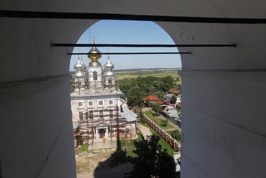 Voskresensky Cathedral in town of Shuya