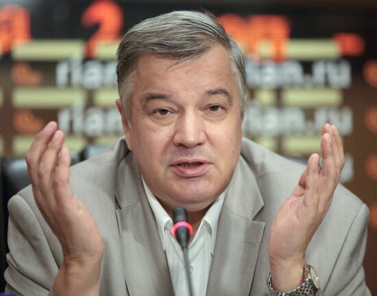 News conference by Vice President of Russia's Grain Union