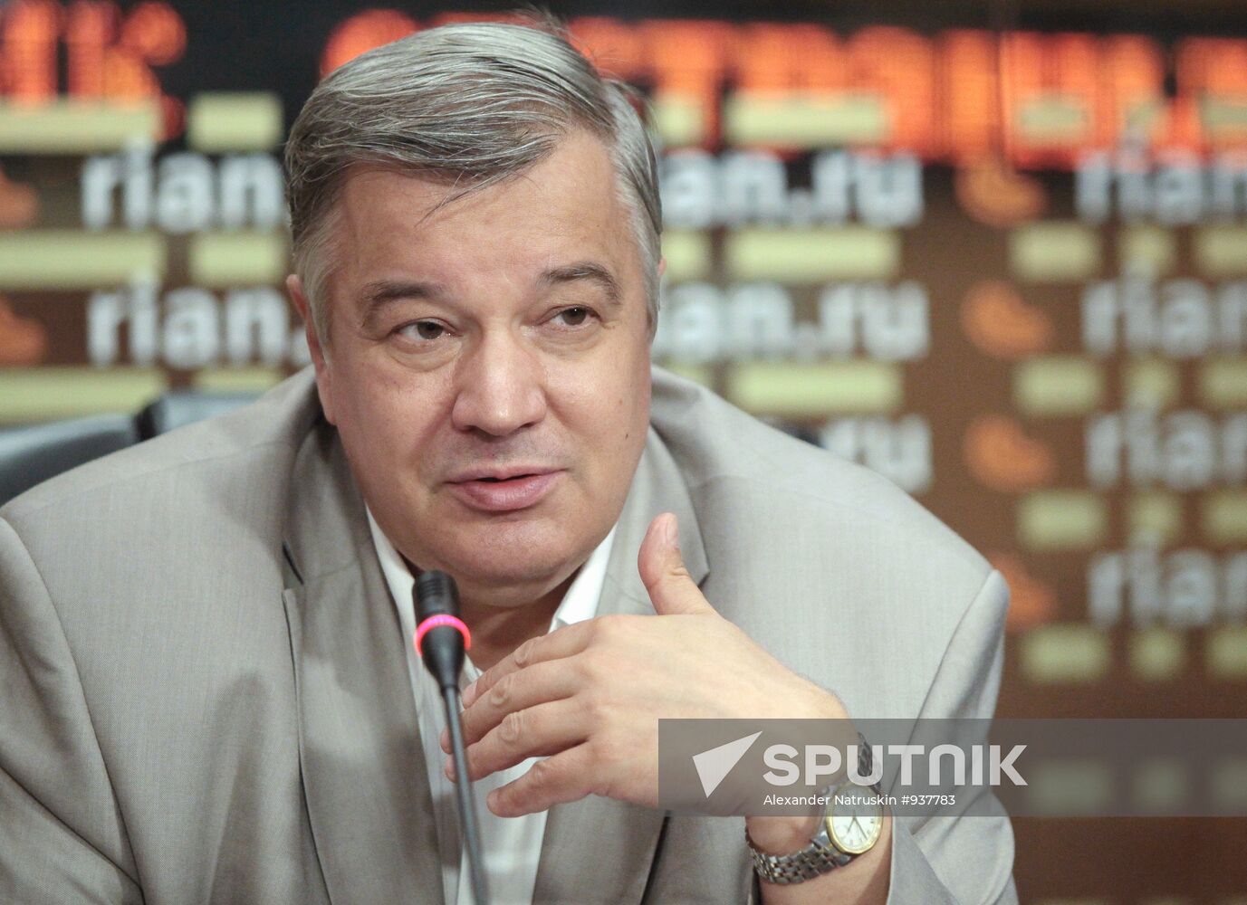 News conference by Vice President of Russia's Grain Union