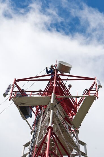 Installation of radio links in the Tomsk region