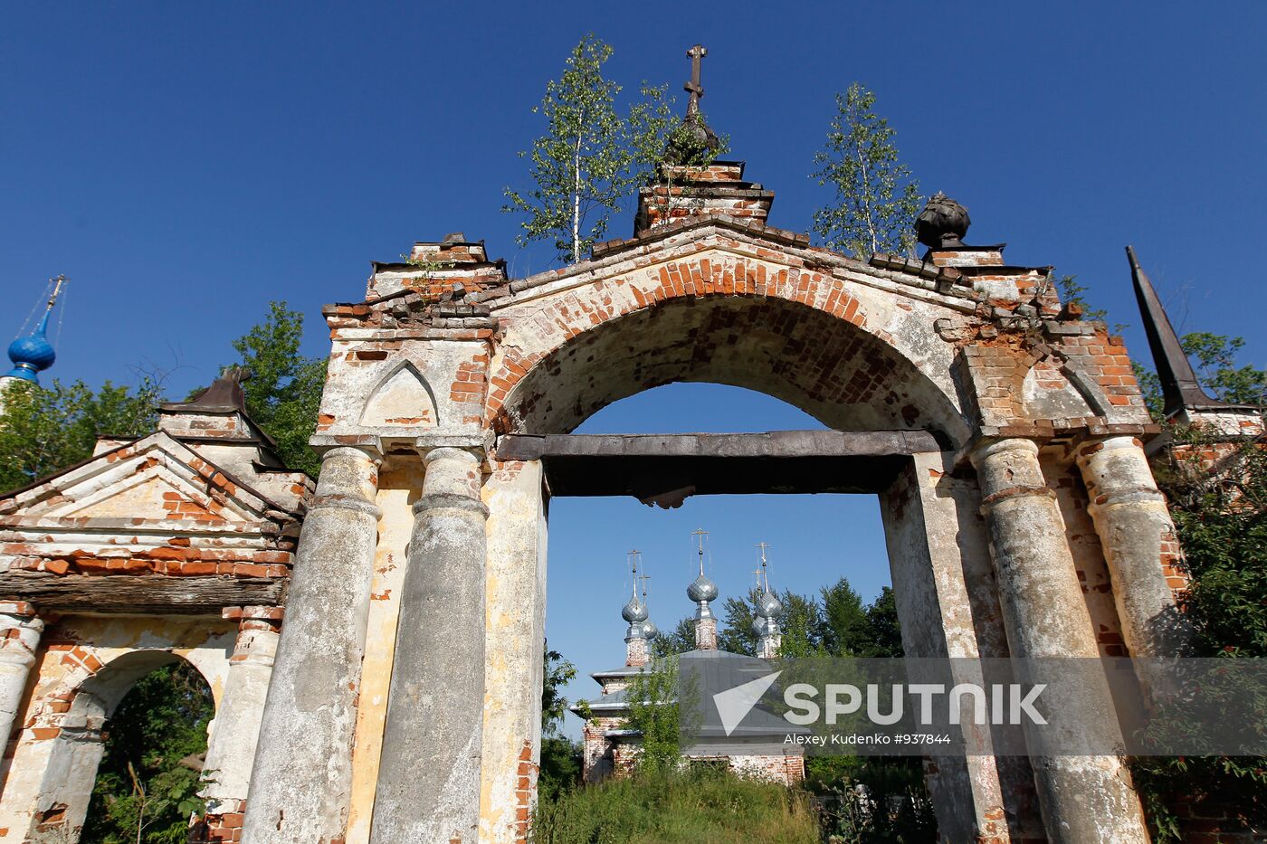 Ascension Cathedral in Goritsy village, Shuya district