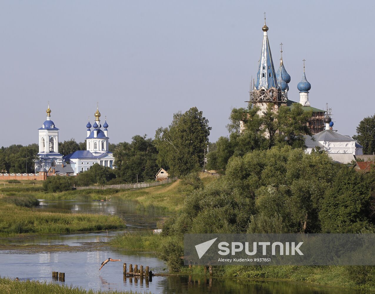 View of Dunilovo village, Shuya district