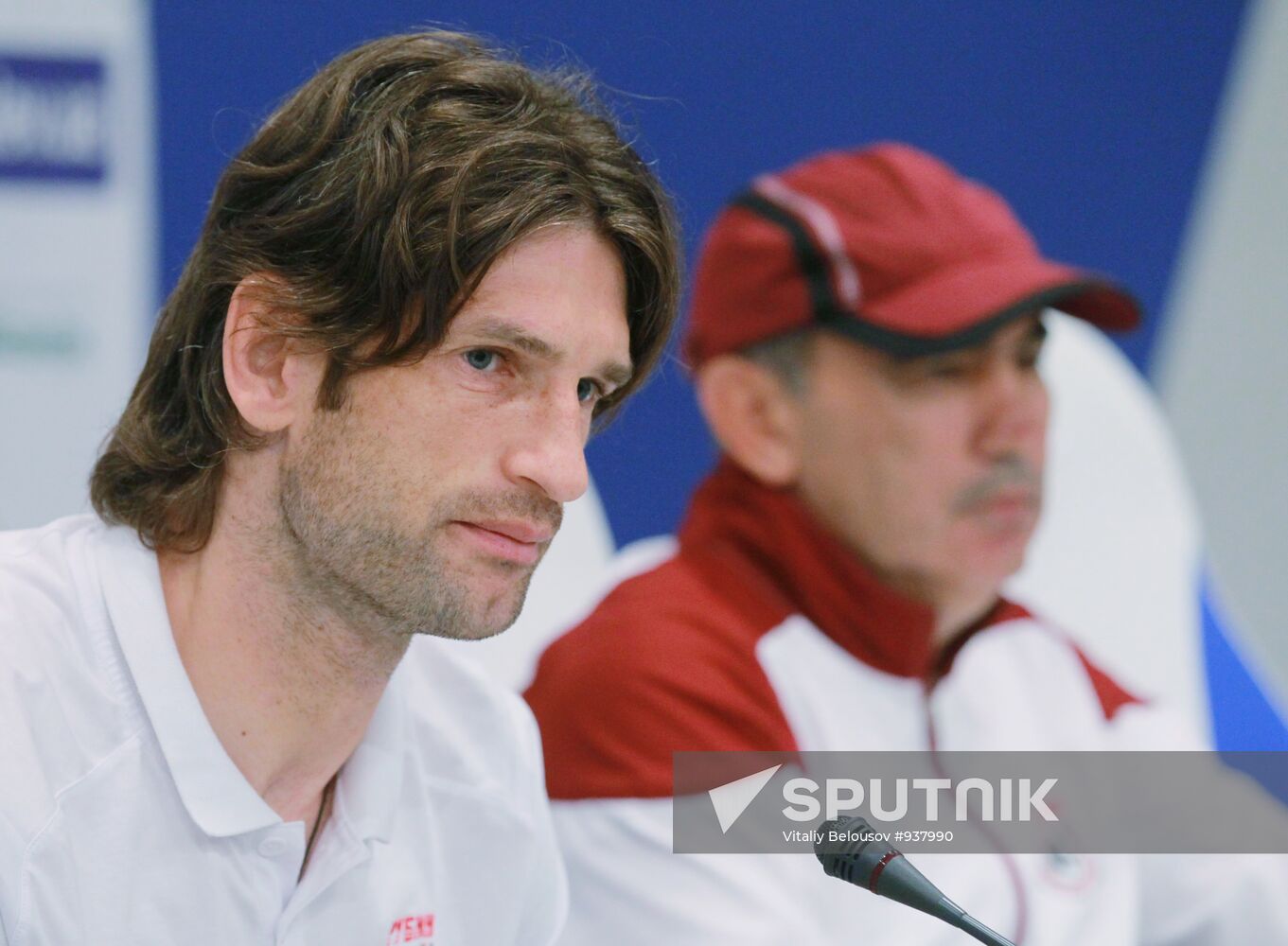 Kurban Berdyev and Roman Sharonov