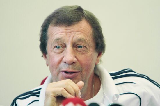 Pre-match training of FC "Dynamo" (Kiev, Ukraine)