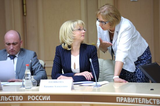 Alexander Zhukov holds video conference