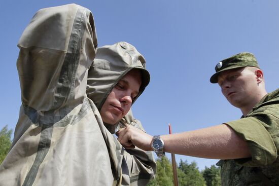 Exercises by NBC Defence Forces