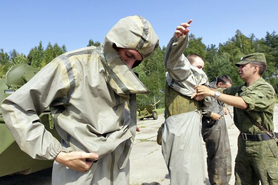 Exercises by NBC Defence Forces