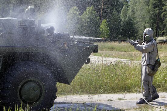 Exercises by NBC Defence Forces