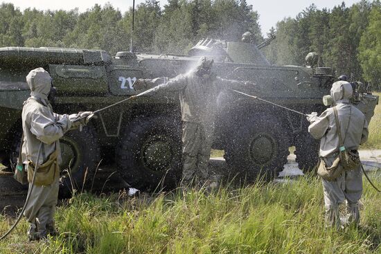Exercises by NBC Defence Forces