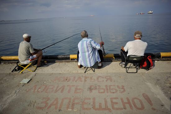 Black Sea fishermen