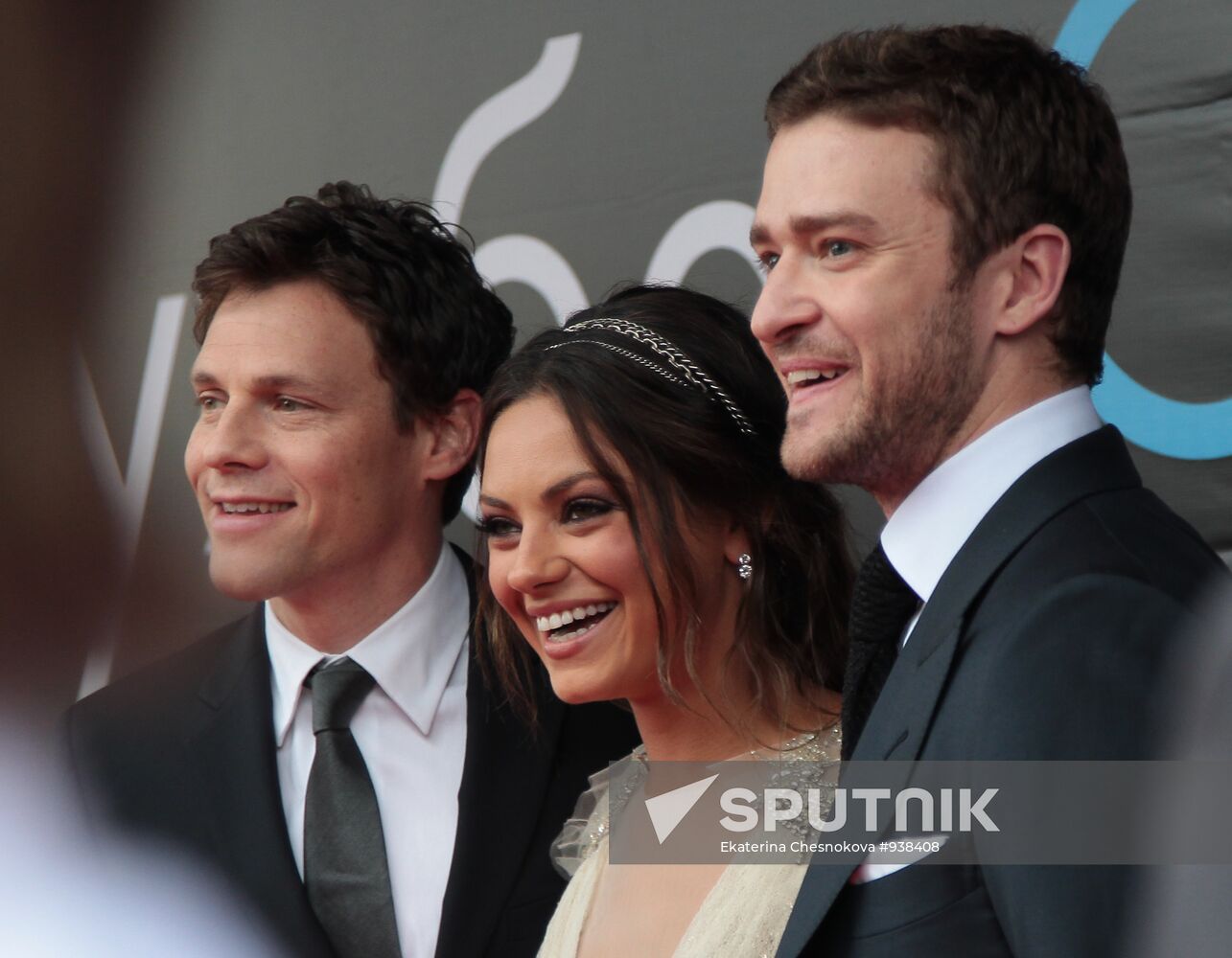 "Friends with Benefits" movie premiered in Moscow