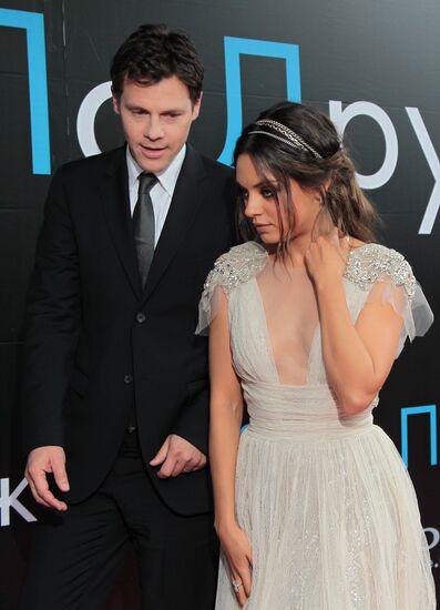 Premiere of film "Friends with Benefits" in Moscow