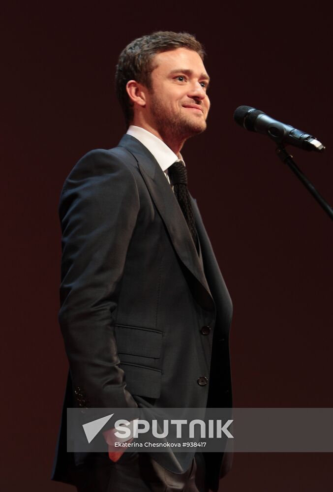 Premiere of film "Friends with Benefits" in Moscow