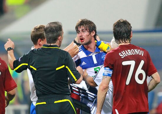 Football. Champions League. Match "Dynamo" (Kiev) - "Rubin"