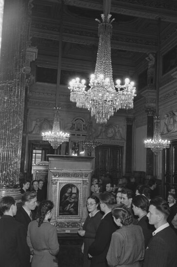 The State Hermitage in Leningrad