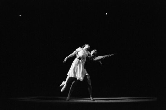 Ballet dancers Galina Ulanova and Konstantin Sergeyev