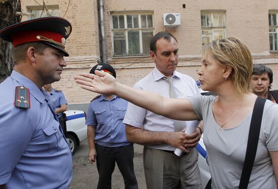 Building pulled down on Moscow's Bolshoi Kozikhinsky Per. 25