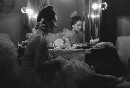 Ballerina Olga Lepeshinskaya