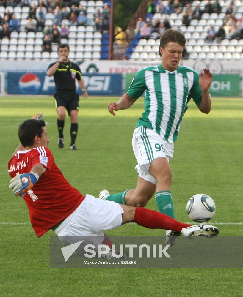 Russian Football Premier League. Tom vs. Terek