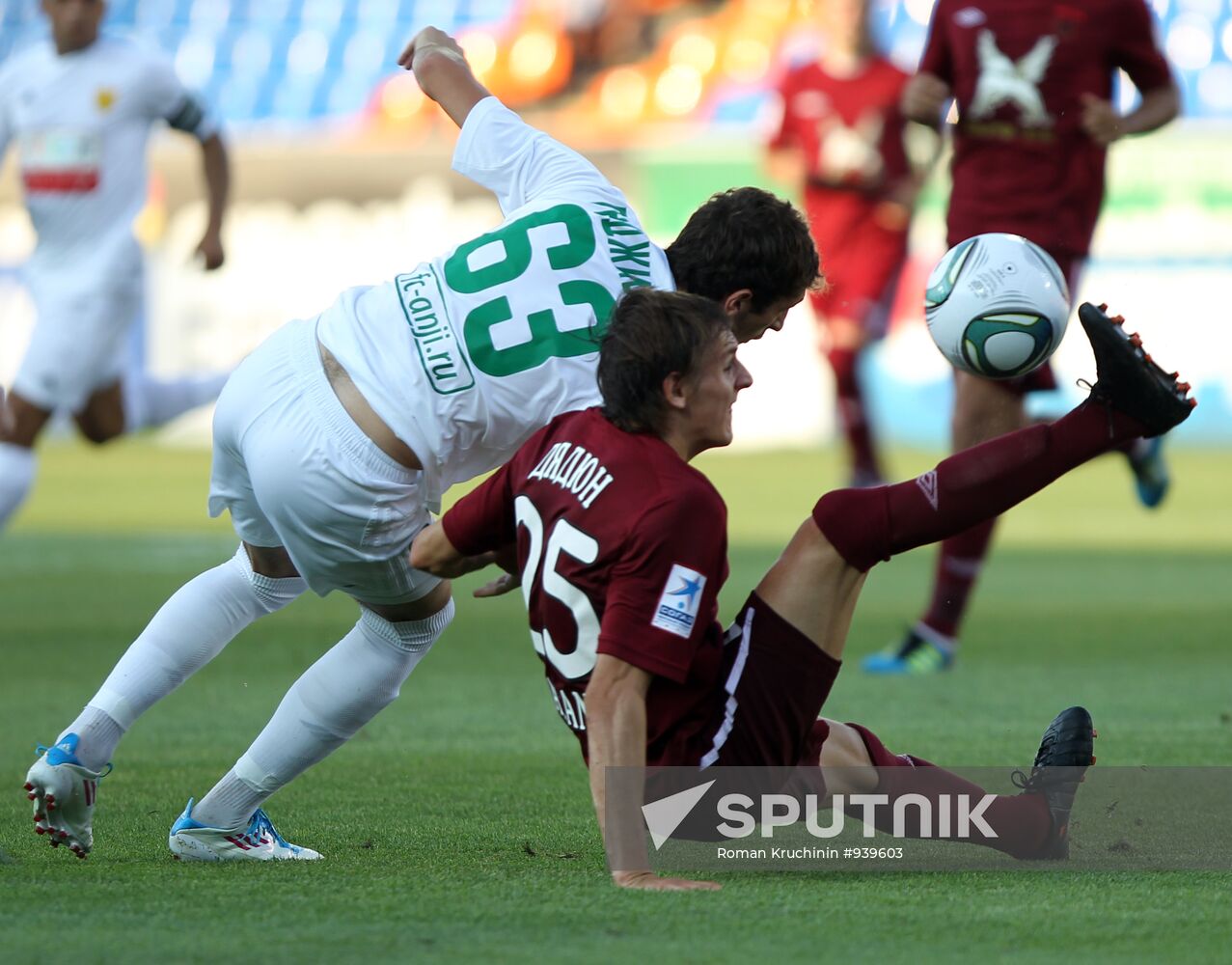 Russian Football Premier League. Rubin vs. Anzhi