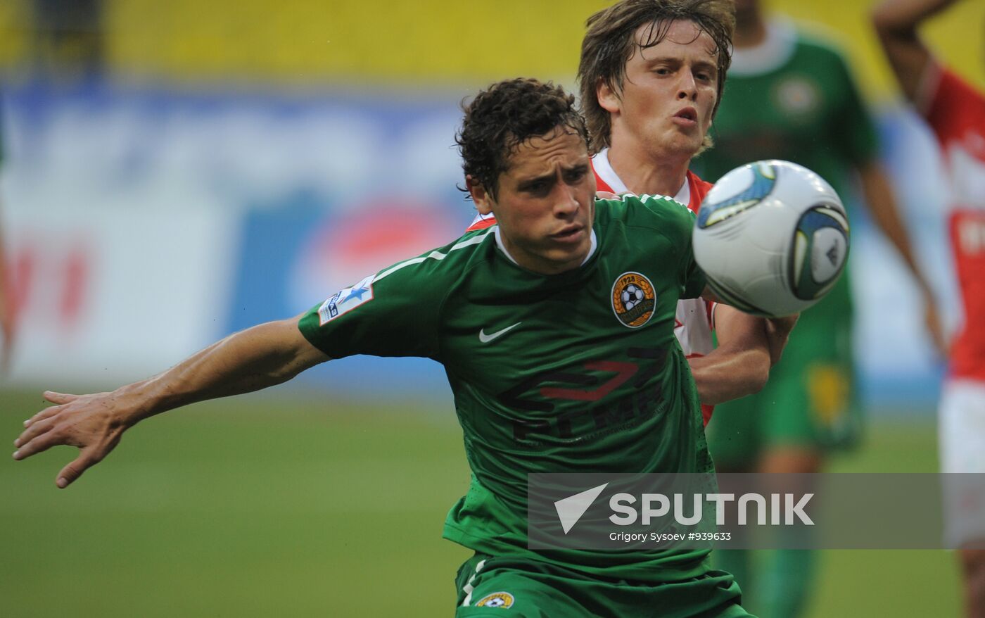 Russian Football Premier League. Spartak (Moscow) vs. Kuban