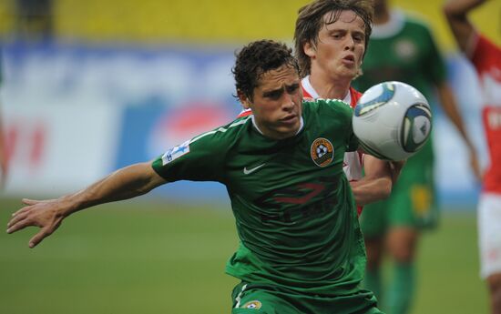 Russian Football Premier League. Spartak (Moscow) vs. Kuban