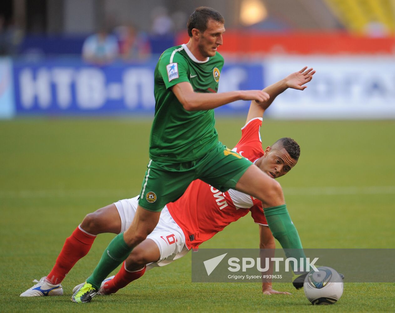 Russian Football Premier League. Spartak (Moscow) vs. Kuban