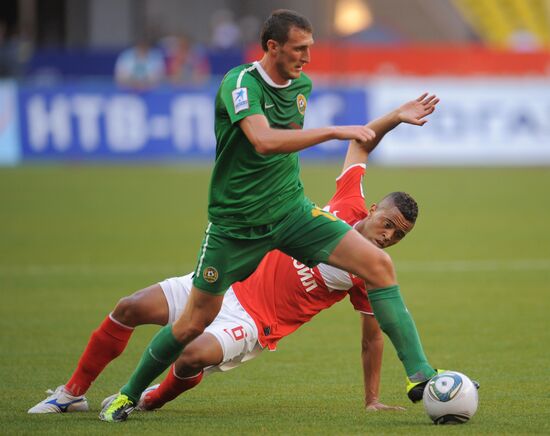 Russian Football Premier League. Spartak (Moscow) vs. Kuban