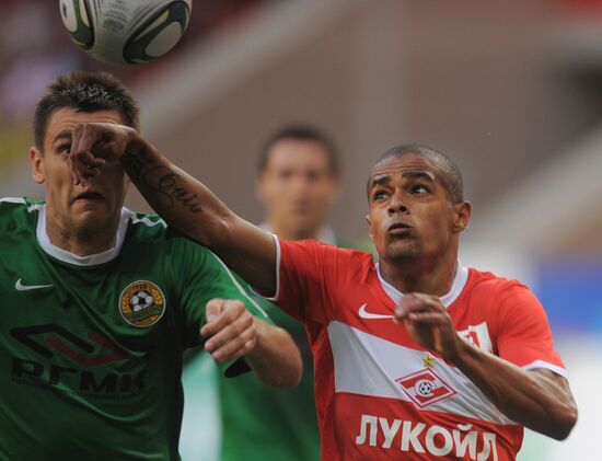 Russian Football Premier League. Spartak (Moscow) vs. Kuban