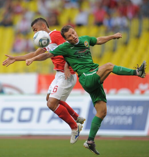 Russian Football Premier League. Spartak (Moscow) vs. Kuban