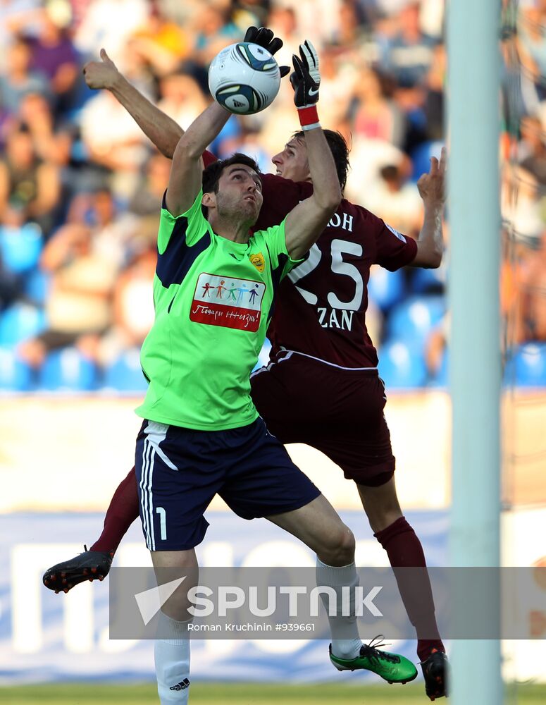 Russian Football Premier League. Rubin vs. Anzhi
