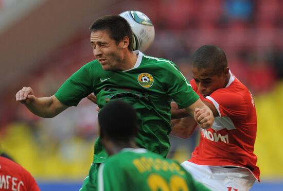 Russian Football Premier League. Spartak (Moscow) vs. Kuban
