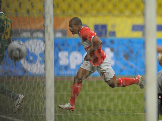 Russian Football Premier League. Spartak (Moscow) vs. Kuban