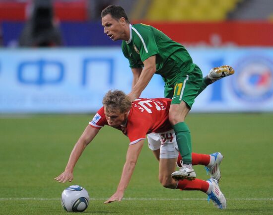 Russian Football Premier League. Spartak (Moscow) vs. Kuban