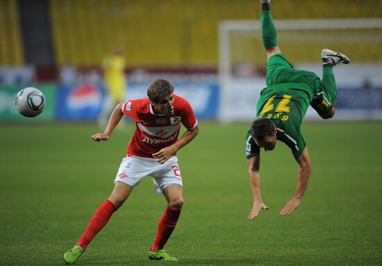 Russian Football Premier League. Spartak (Moscow) vs. Kuban