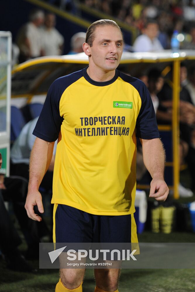 Friendly match for Russian Football Premier League's anniversary